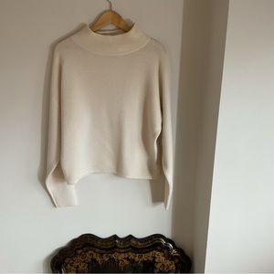 Christopher Fisher Ecru Cashmere Sweater